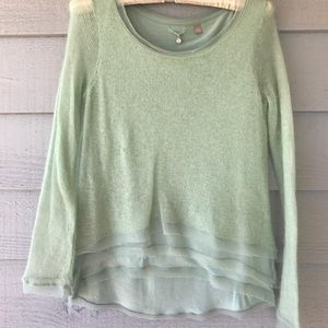 Anthropologie Never Worn double layer top